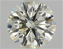 Diamante Natural 1.13 quilates, Redondo , Color N, claridad SI1 y certificado GIA