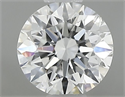 Diamante Natural 0.45 quilates, Redondo , Color D, claridad SI1 y certificado GIA