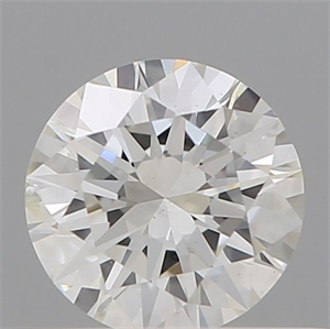 Picture of Natural Diamond 0.40 Carats, Round with Excellent Cut, G Color, SI1 Clarity and Certified by IGI