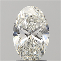 Natural Diamond 1.31 Carats, Oval with  Cut, I Color, SI1 Clarity and Certified by GIA