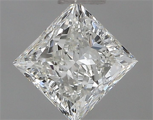 Picture of Natural Diamond 0.70 Carats, Princess with  Cut, G Color, VVS2 Clarity and Certified by IGI