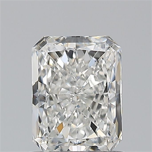 Foto Diamante Natural 0.91 quilates, Radiante , Color H, claridad VS1 y certificado GIA de
