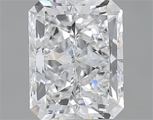 Foto Diamante Natural 2.00 quilates, Radiante , Color E, claridad SI1 y certificado GIA de