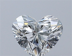 Picture of Natural Diamond 0.52 Carats, Heart with  Cut, G Color, SI1 Clarity and Certified by GIA