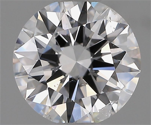 Picture of Natural Diamond 1.50 Carats, Round with Excellent Cut, D Color, I1 Clarity and Certified by GIA
