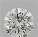 Diamante Natural 0.72 quilates, Redondo , Color H, claridad VS1 y certificado GIA