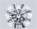 Lab Grown Diamond 8.06 Carats, Round with Excellent Cut, G Color, VS1 Clarity and Certified by IGI