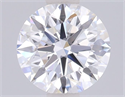 Del inventario de diamantes de laboratorio, 1.04 quilates, Redondo , Color E, claridad VVS1 y certificado IGI