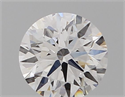 Natural Diamond 0.41 Carats, Round with Excellent Cut, D Color, VVS2 Clarity and Certified by GIA