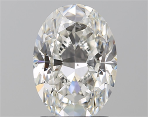 Foto Diamante Natural 2.01 quilates, Ovalado , Color G, claridad VS2 y certificado GIA de