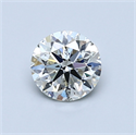 Diamante Natural 0.70 quilates, Redondo , Color I, claridad SI2 y certificado GIA