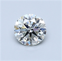 Natural Diamond 0.70 Carats, Round with Very Good Cut, I Color, SI2 Clarity and Certified by GIA