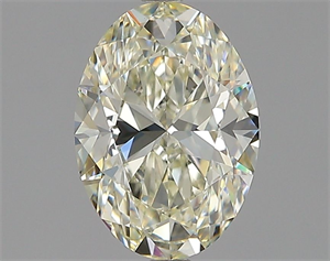 Foto Diamante Natural 1.50 quilates, Ovalado , Color L, claridad VS2 y certificado GIA de