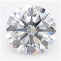 Lab Grown Diamond 3.32 Carats, Round with Ideal Cut, D Color, VVS1 Clarity and Certified by IGI