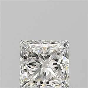 Picture of Natural Diamond 0.80 Carats, Princess with  Cut, J Color, VS2 Clarity and Certified by GIA