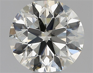 Foto Diamante Natural 1.40 quilates, Redondo , Color K, claridad SI1 y certificado GIA de