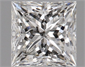 Natural Diamond 0.80 Carats, Princess with  Cut, G Color, I1 Clarity and Certified by GIA