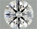 Diamante Natural 0.43 quilates, Redondo , Color H, claridad IF y certificado GIA