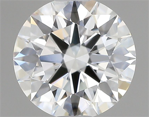 Picture of Lab Grown Diamond 1.06 Carats, Round with Ideal Cut, D Color, VVS2 Clarity and Certified by IGI