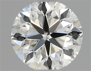Picture of Natural Diamond 0.70 Carats, Round with Very Good Cut, J Color, VS2 Clarity and Certified by GIA