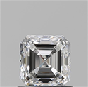 Diamante Natural 0.91 quilates, Asscher , Color E, claridad VS2 y certificado GIA