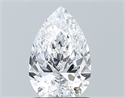 Diamante Natural 0.90 quilates, De pera , Color D, claridad SI1 y certificado GIA