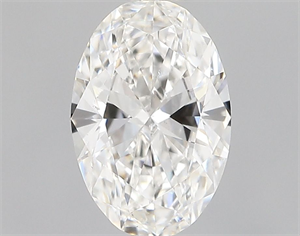 Picture of Natural Diamond 0.47 Carats, Oval with  Cut, F Color, VS2 Clarity and Certified by GIA