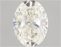 Natural Diamond 0.73 Carats, Oval with  Cut, I Color, VS2 Clarity and Certified by GIA
