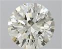 Diamante Natural 2.36 quilates, Redondo , Color K, claridad IF y certificado IGI
