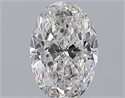 Natural Diamond 1.21 Carats, Oval with  Cut, E Color, SI2 Clarity and Certified by GIA