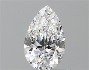Picture of Natural Diamond 0.80 Carats, Pear with  Cut, D Color, IF Clarity and Certified by GIA
