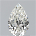 Diamante Natural 0.80 quilates, De pera , Color I, claridad VS2 y certificado GIA