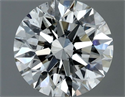 Natural Diamond 0.80 Carats, Round with Excellent Cut, J Color, VS2 Clarity and Certified by GIA