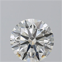 Natural Diamond 2.56 Carats, Round with Excellent Cut, J Color, VS1 Clarity and Certified by GIA