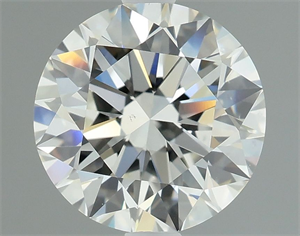 Picture of Natural Diamond 2.05 Carats, Round with Excellent Cut, F Color, VS1 Clarity and Certified by IGI