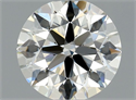 Diamante Natural 0.54 quilates, Redondo , Color K, claridad IF y certificado GIA