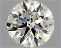 Natural Diamond 1.30 Carats, Round with Excellent Cut, M Color, SI1 Clarity and Certified by GIA