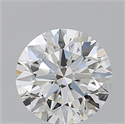 Natural Diamond 0.70 Carats, Round with Excellent Cut, I Color, VVS1 Clarity and Certified by GIA