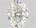 Natural Diamond 1.01 Carats, Oval with  Cut, G Color, VS1 Clarity and Certified by GIA