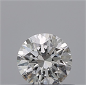 Natural Diamond 0.43 Carats, Round with Excellent Cut, E Color, SI1 Clarity and Certified by IGI