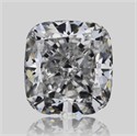 Natural Diamond 0.60 Carats, Cushion with  Cut, D Color, VVS2 Clarity and Certified by GIA