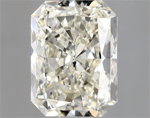 Picture of Natural Diamond 1.01 Carats, Radiant with  Cut, K Color, SI2 Clarity and Certified by GIA