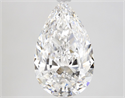 Diamante Natural 2.09 quilates, De pera , Color D, claridad VS2 y certificado GIA