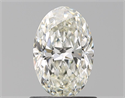 Diamante Natural 0.92 quilates, Ovalado , Color J, claridad VS1 y certificado GIA