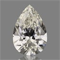 Diamante Natural 0.44 quilates, De pera , Color H, claridad VVS1 y certificado GIA