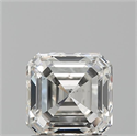 Diamante Natural 1.50 quilates, Asscher , Color J, claridad SI1 y certificado GIA