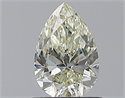 Natural Diamond 0.77 Carats, Pear with  Cut, M Color, VVS1 Clarity and Certified by GIA