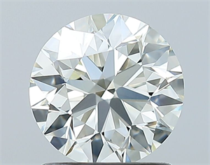 Picture of Natural Diamond 1.20 Carats, Round with Excellent Cut, K Color, VVS2 Clarity and Certified by GIA