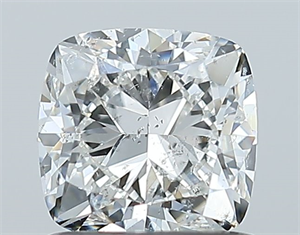 Foto Diamante Natural 1.00 quilates, Del cojín , Color H, claridad I1 y certificado GIA de