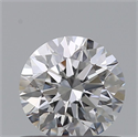 Diamante Natural 0.61 quilates, Redondo , Color F, claridad IF y certificado GIA